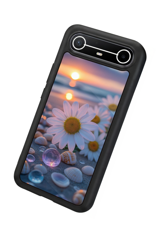 Tecno Spark Slim 5G Uyumlu Cicek Tasarımlı Glossy Premium Kılıf