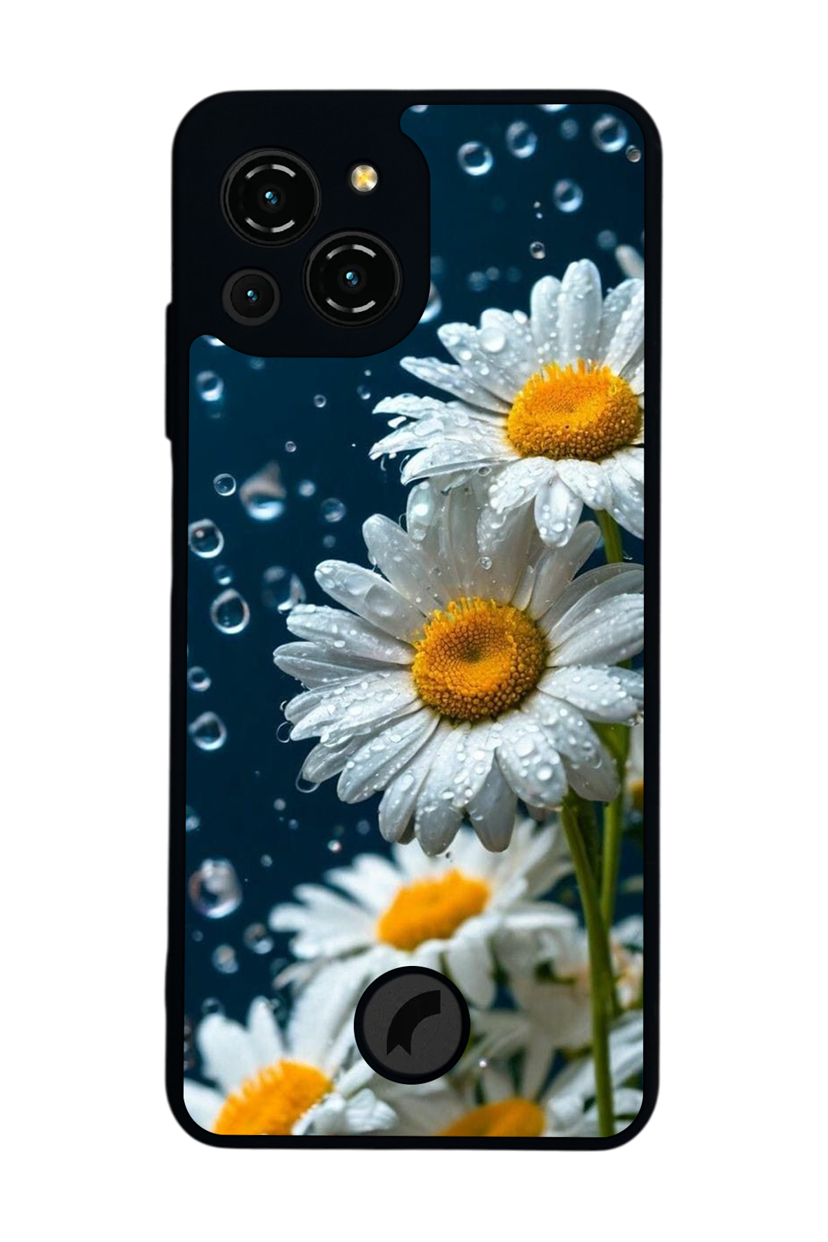 Reeder S23 Pro Max Uyumlu Cicek Tasarımlı Glossy Premium Kılıf