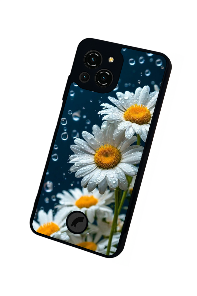 Reeder S23 Pro Max Uyumlu Cicek Tasarımlı Glossy Premium Kılıf