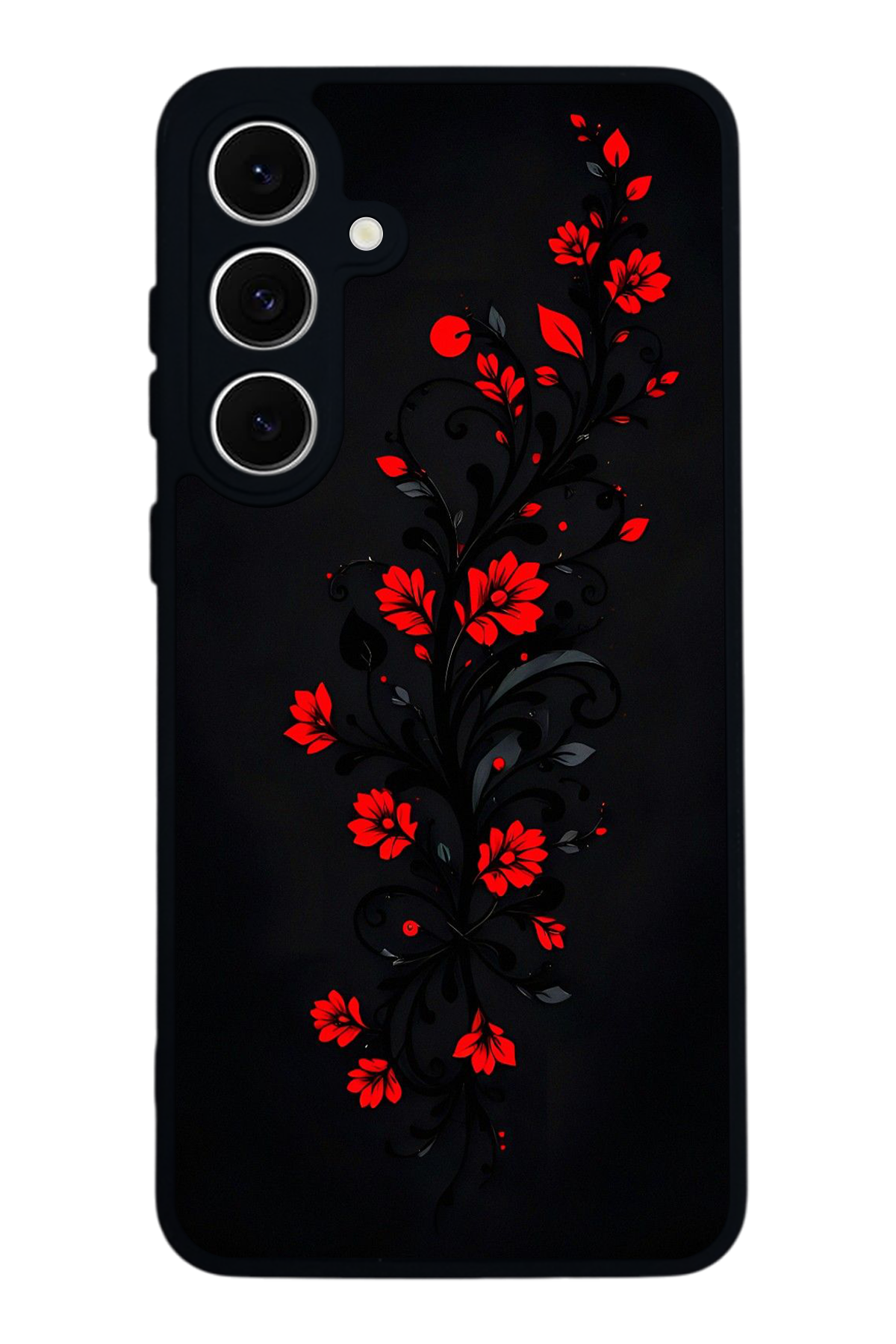 Samsung Galaxy S24 FE Uyumlu Kelebek Tasarımlı Glossy Premium Kılıf