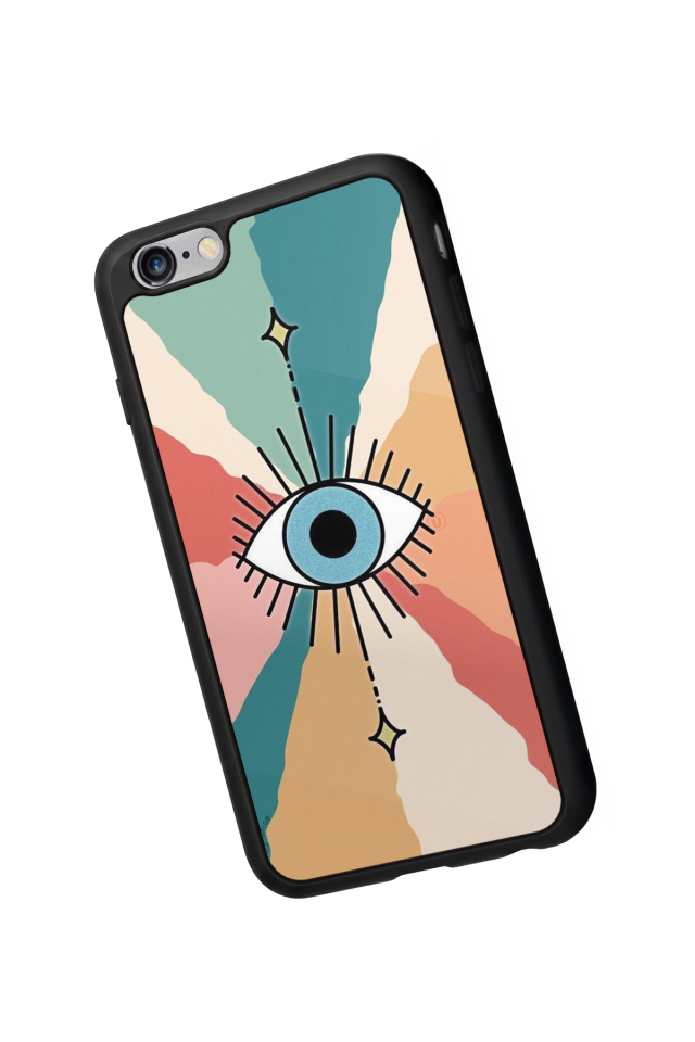 iPhone 6s Plus Uyumlu Göz Tasarımlı Glossy Premium Kılıf