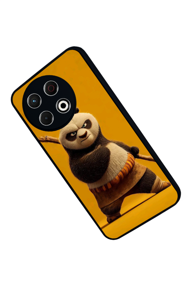 Tecno Spark 30 Pro Uyumlu Kung Fu Panda Tasarımlı Glossy Premium Kılıf