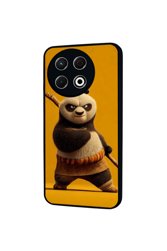 Tecno Spark 30 Pro Uyumlu Kung Fu Panda Tasarımlı Glossy Premium Kılıf