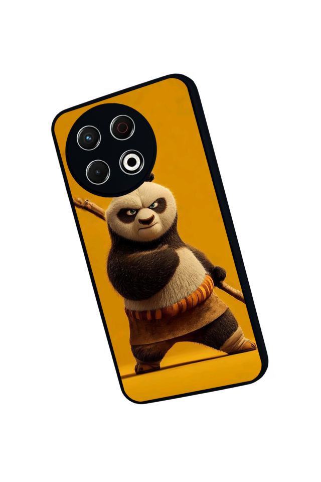 Tecno Spark 30 Pro Uyumlu Kung Fu Panda Tasarımlı Glossy Premium Kılıf