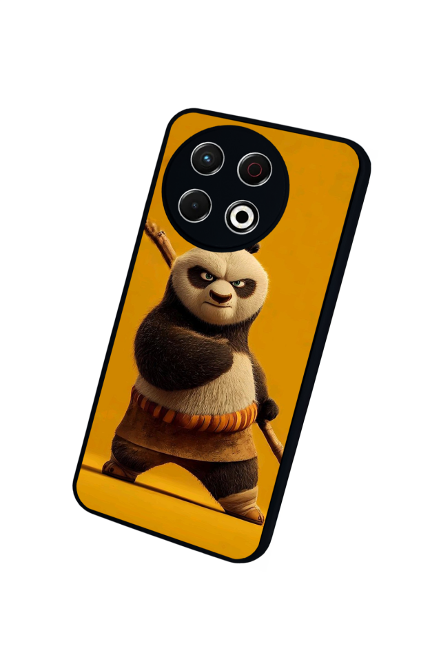Tecno Spark 30 Pro Uyumlu Kung Fu Panda Tasarımlı Glossy Premium Kılıf