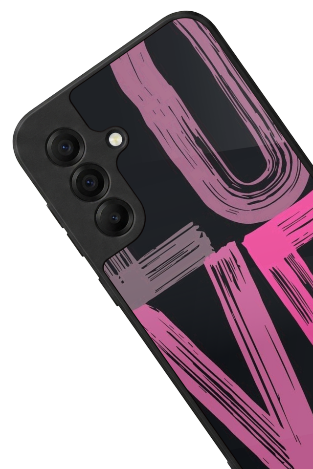 Samsung Galaxy A17 Uyumlu Love Tasarımlı Glossy Premium Kılıf