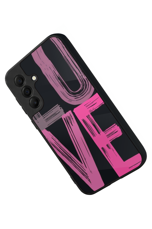 Samsung Galaxy A17 Uyumlu Love Tasarımlı Glossy Premium Kılıf