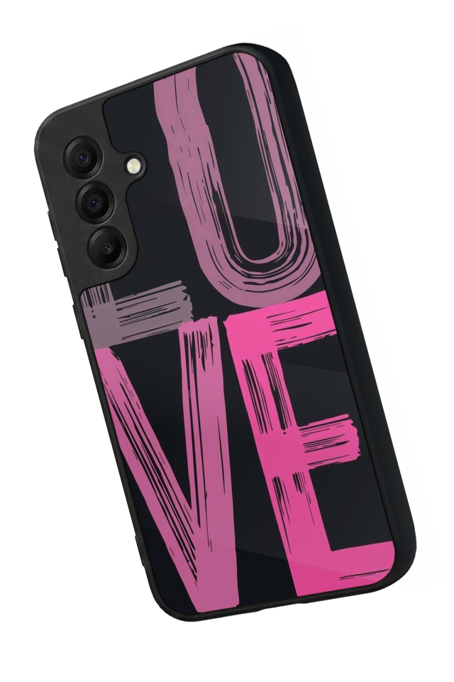 Samsung Galaxy A17 Uyumlu Love Tasarımlı Glossy Premium Kılıf