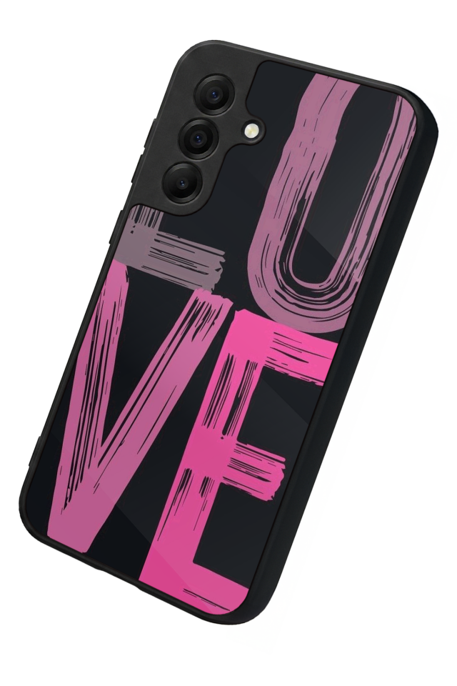 Samsung Galaxy A17 Uyumlu Love Tasarımlı Glossy Premium Kılıf