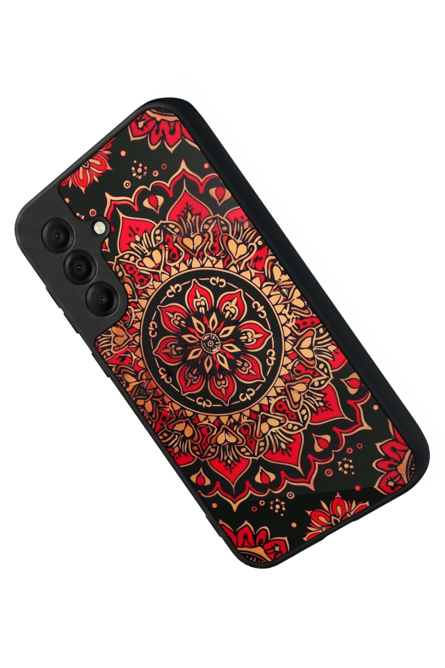 Samsung Galaxy A17 Uyumlu Mandala Tasarımlı Glossy Premium Kılıf