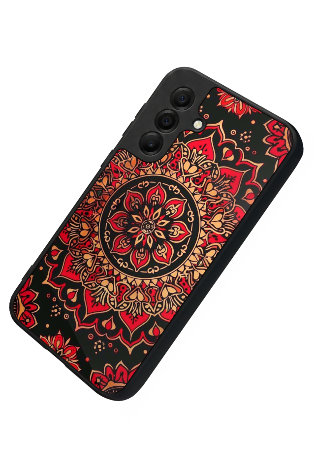 Samsung Galaxy A17 Uyumlu Mandala Tasarımlı Glossy Premium Kılıf