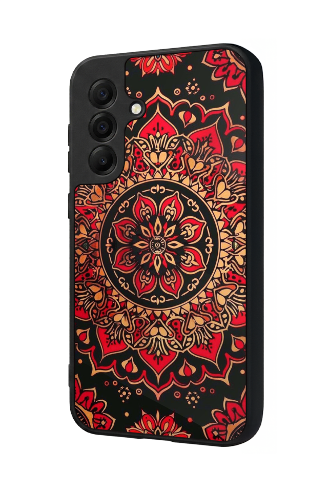 Samsung Galaxy A17 Uyumlu Mandala Tasarımlı Glossy Premium Kılıf