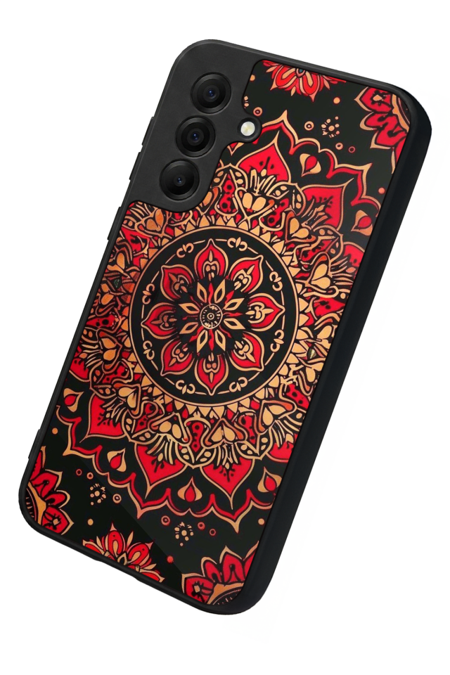 Samsung Galaxy A17 Uyumlu Mandala Tasarımlı Glossy Premium Kılıf