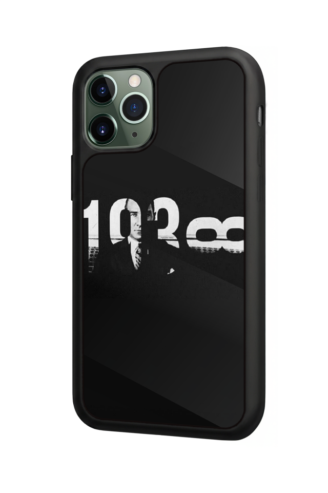 iPhone 11 Pro Uyumlu Mustafa Kemal Ataturk Tasarımlı Glossy Premium Kılıf