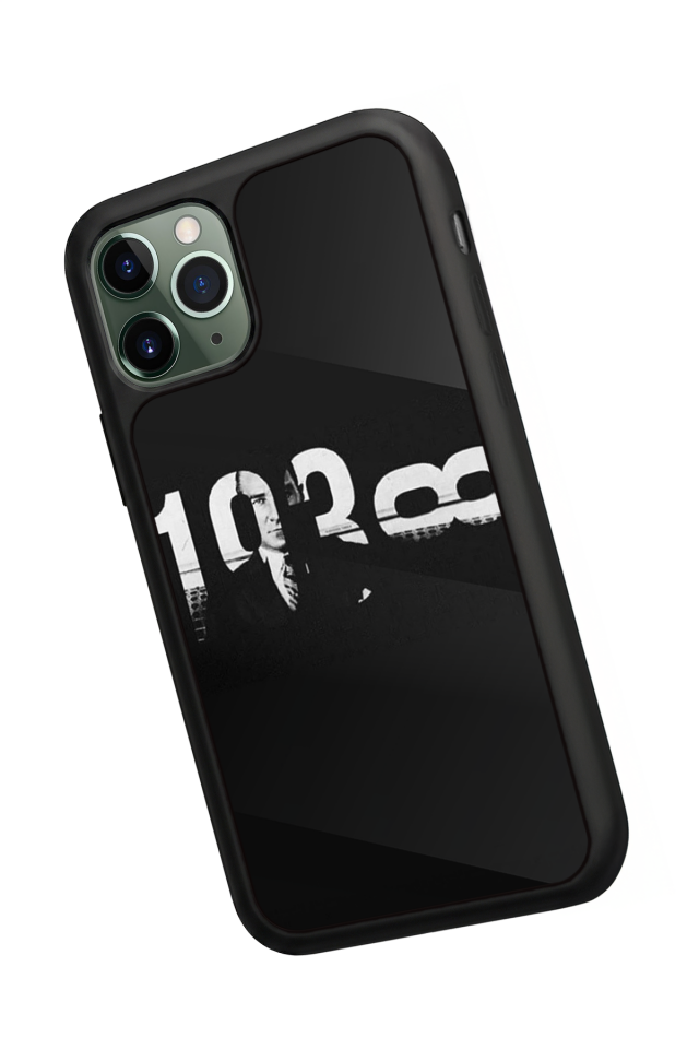 iPhone 11 Pro Uyumlu Mustafa Kemal Ataturk Tasarımlı Glossy Premium Kılıf