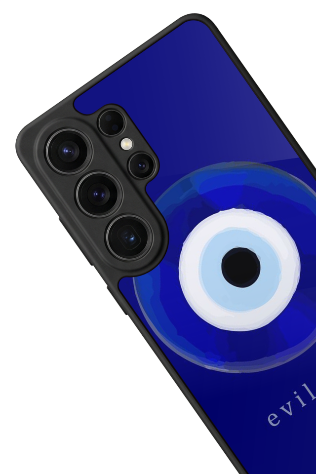 Samsung Galaxy S26 Ultra Uyumlu Nazar Tasarımlı Glossy Premium Kılıf