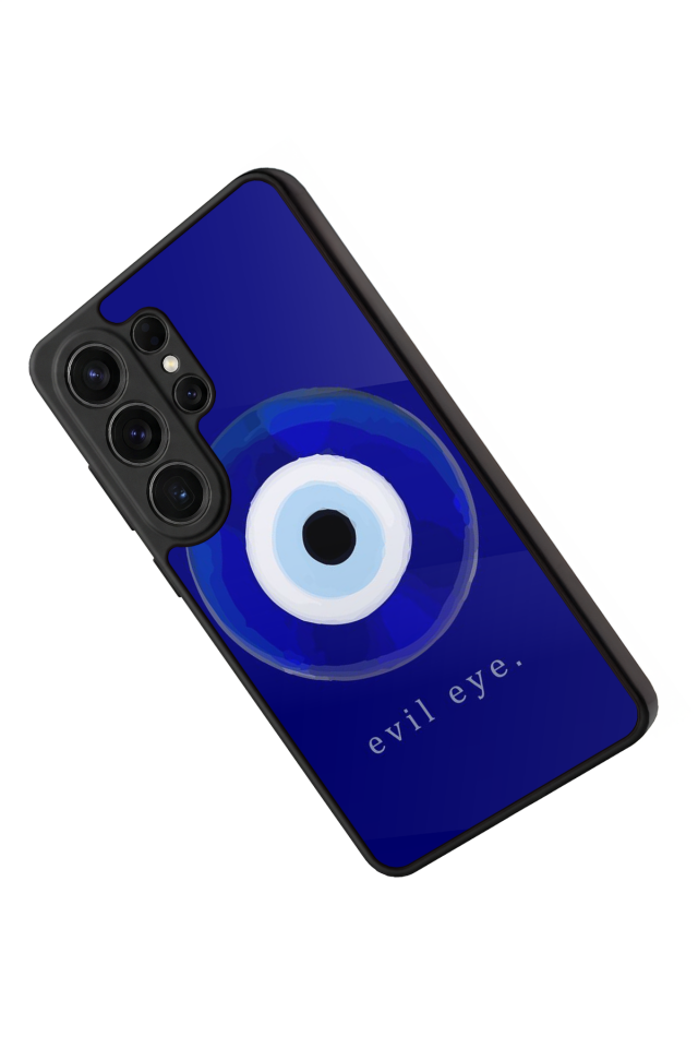 Samsung Galaxy S26 Ultra Uyumlu Nazar Tasarımlı Glossy Premium Kılıf