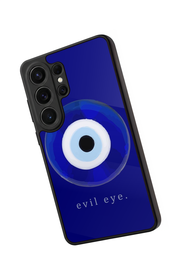 Samsung Galaxy S26 Ultra Uyumlu Nazar Tasarımlı Glossy Premium Kılıf