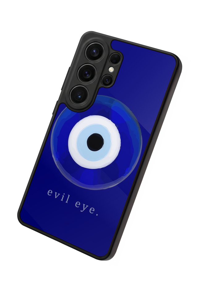 Samsung Galaxy S26 Ultra Uyumlu Nazar Tasarımlı Glossy Premium Kılıf