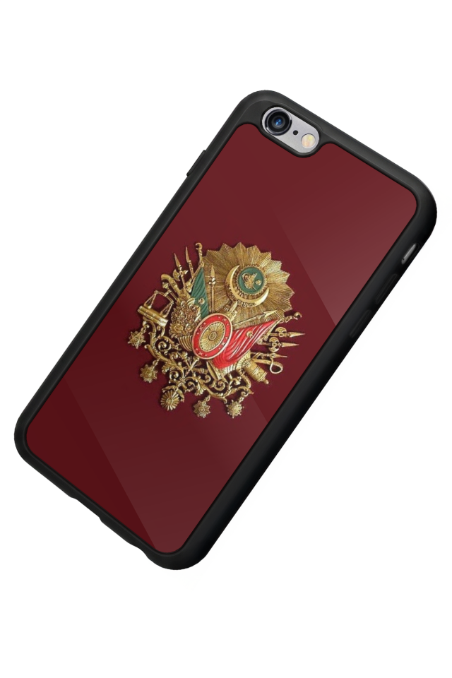iPhone 6s Plus Uyumlu Osmanli Tugrasi Tasarımlı Glossy Premium Kılıf