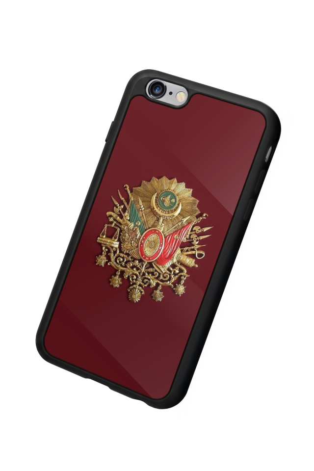 iPhone 6s Plus Uyumlu Osmanli Tugrasi Tasarımlı Glossy Premium Kılıf