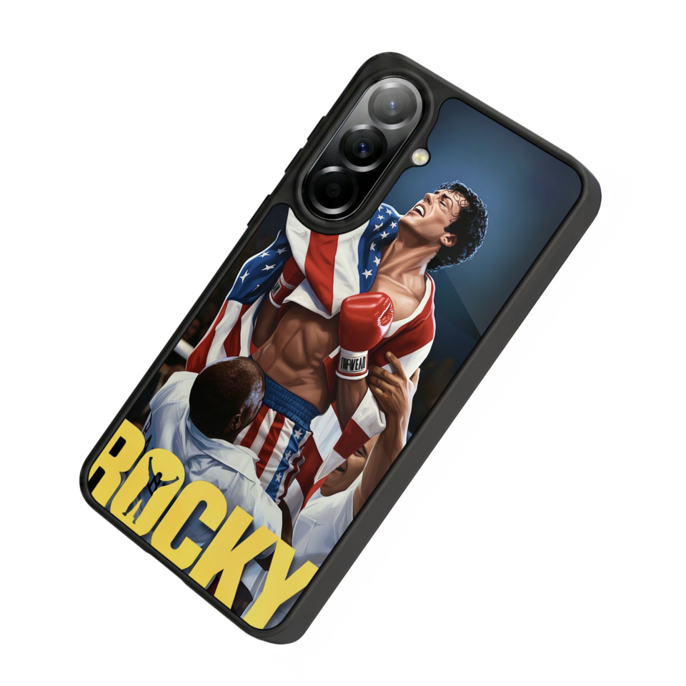 Samsung Galaxy A37 Uyumlu Rocky Tasarımlı Glossy Premium Kılıf
