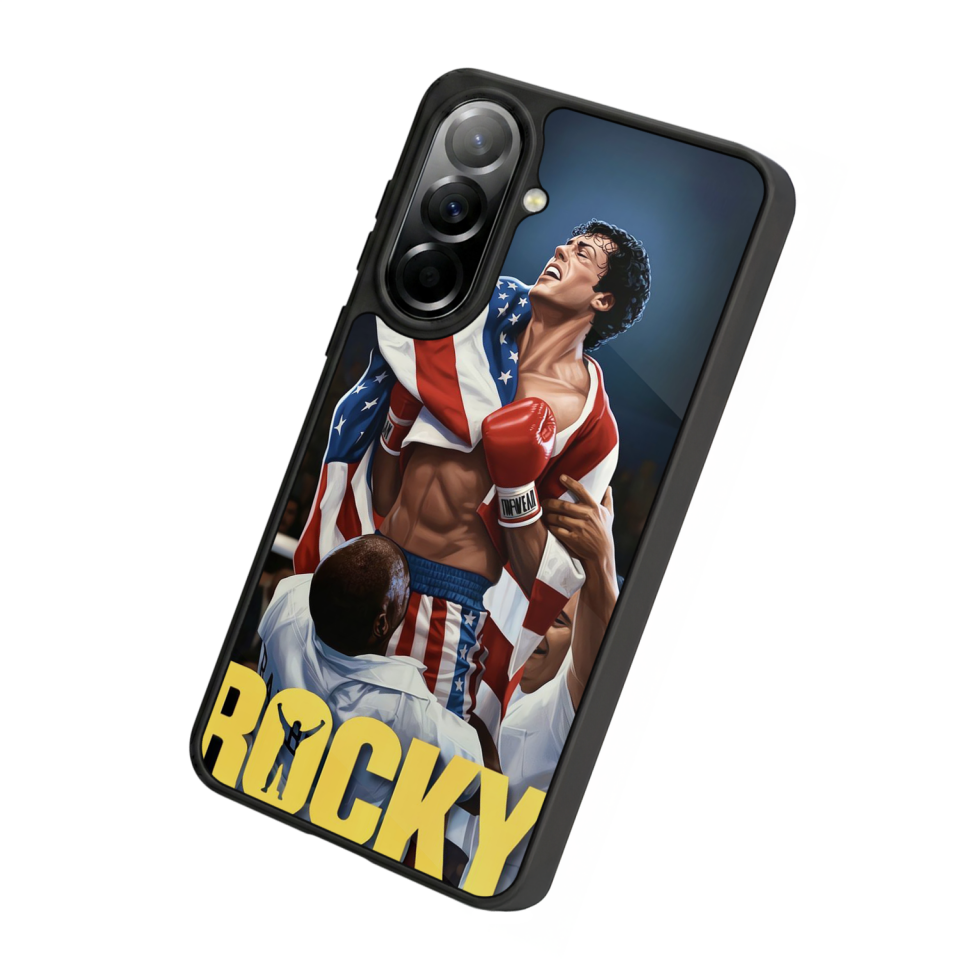 Samsung Galaxy A37 Uyumlu Rocky Tasarımlı Glossy Premium Kılıf