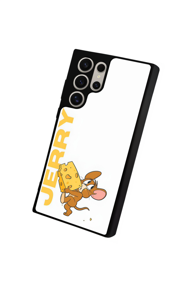 Samsung Galaxy S24 Ultra Uyumlu Tom And Jerry Tasarımlı Glossy Premium Kılıf
