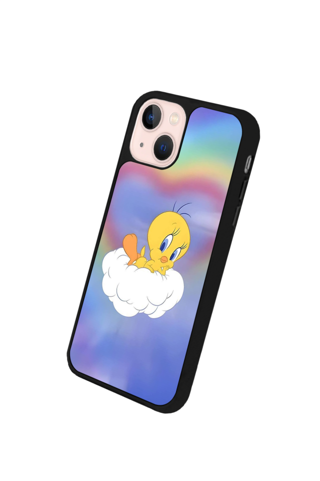 iPhone 15 Uyumlu Tweety Tasarımlı Glossy Premium Kılıf