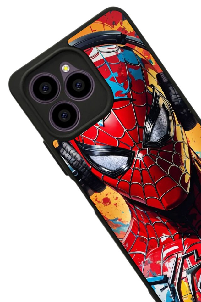 Omix X6 Uyumlu Spider Man ( Örümcek Adam ) Tasarımlı Glossy Premium Kılıf