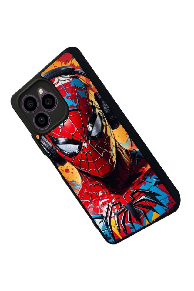 Omix X6 Uyumlu Spider Man ( Örümcek Adam ) Tasarımlı Glossy Premium Kılıf