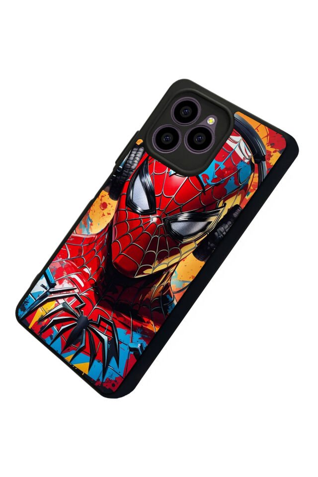 Omix X6 Uyumlu Spider Man ( Örümcek Adam ) Tasarımlı Glossy Premium Kılıf