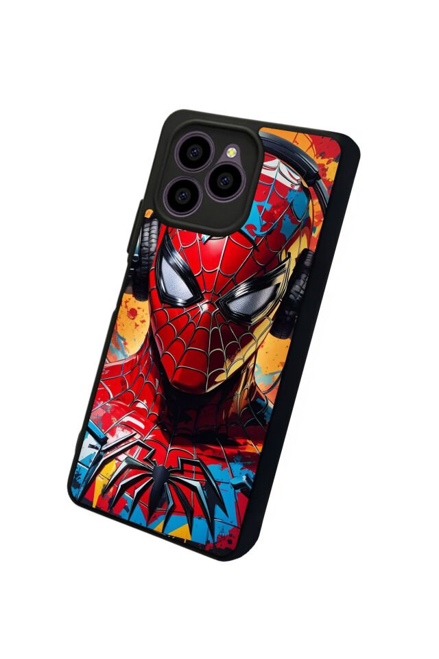 Omix X6 Uyumlu Spider Man ( Örümcek Adam ) Tasarımlı Glossy Premium Kılıf