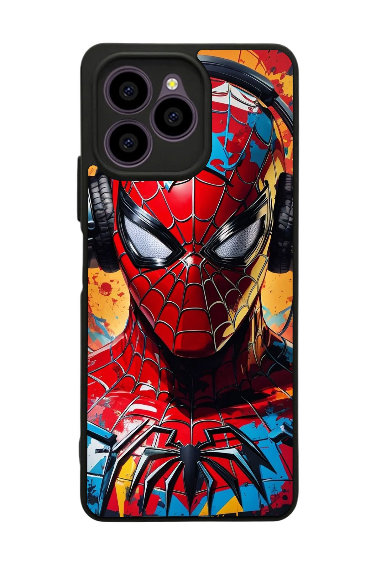 Omix X6 Uyumlu Spider Man ( Örümcek Adam ) Tasarımlı Glossy Premium Kılıf