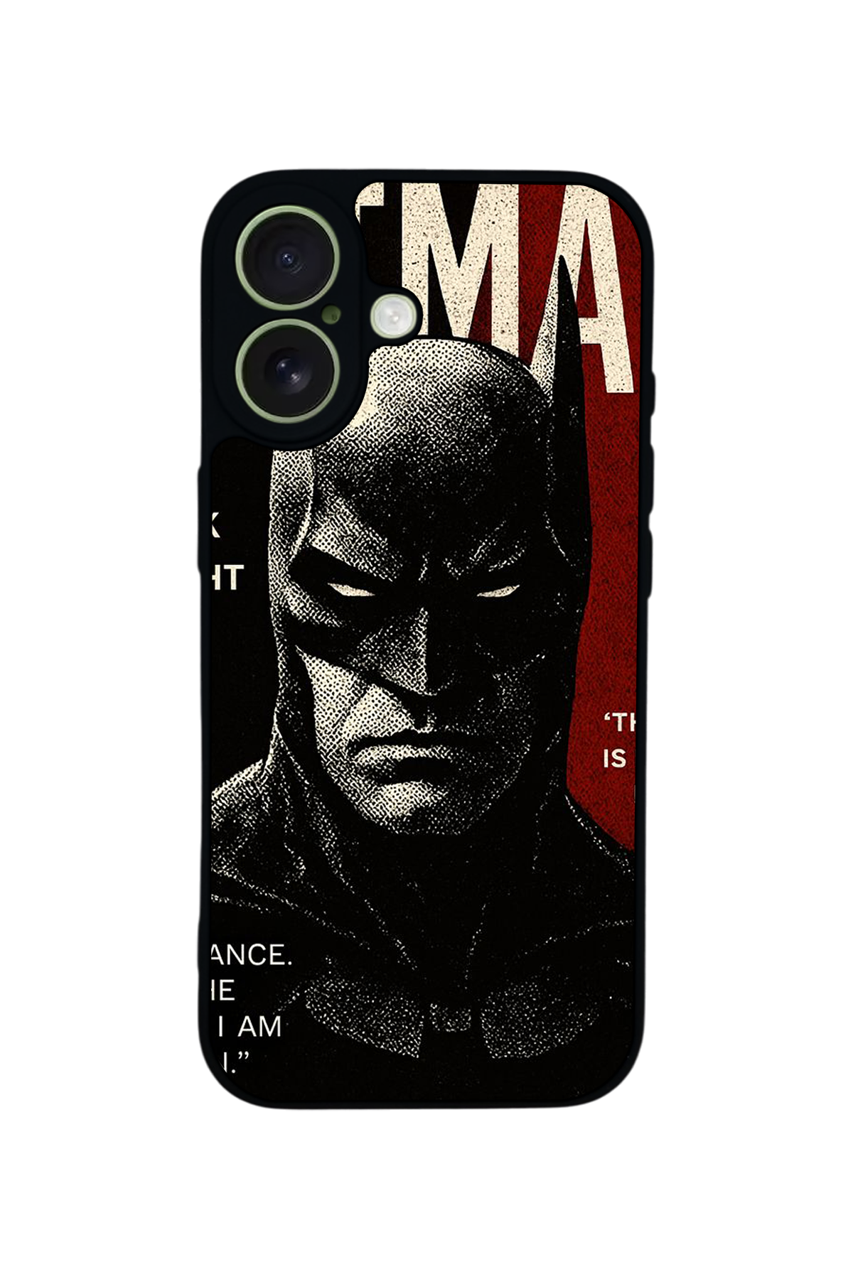 iPhone 17 Uyumlu Batman Tasarımlı Glossy Premium Kılıf