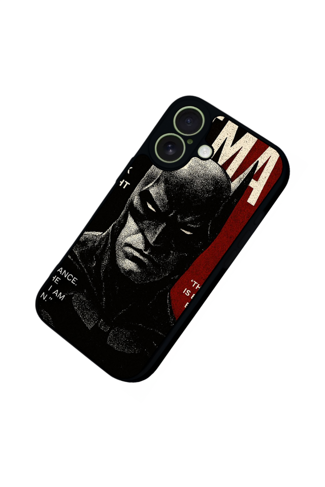iPhone 17 Uyumlu Batman Tasarımlı Glossy Premium Kılıf
