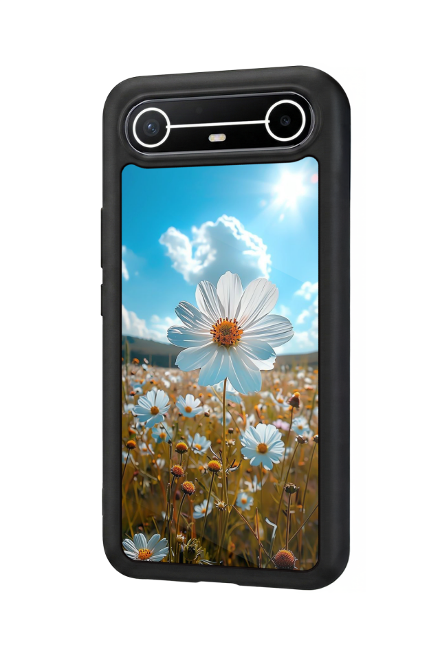 Tecno Spark Slim 5G Uyumlu Cicek Tasarımlı Glossy Premium Kılıf