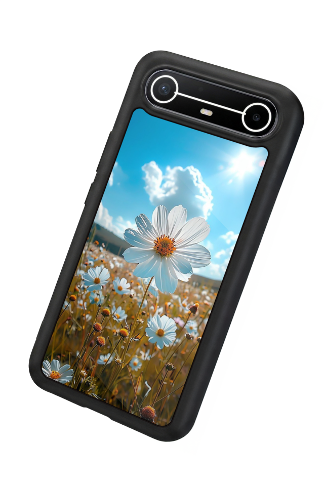 Tecno Spark Slim 5G Uyumlu Cicek Tasarımlı Glossy Premium Kılıf