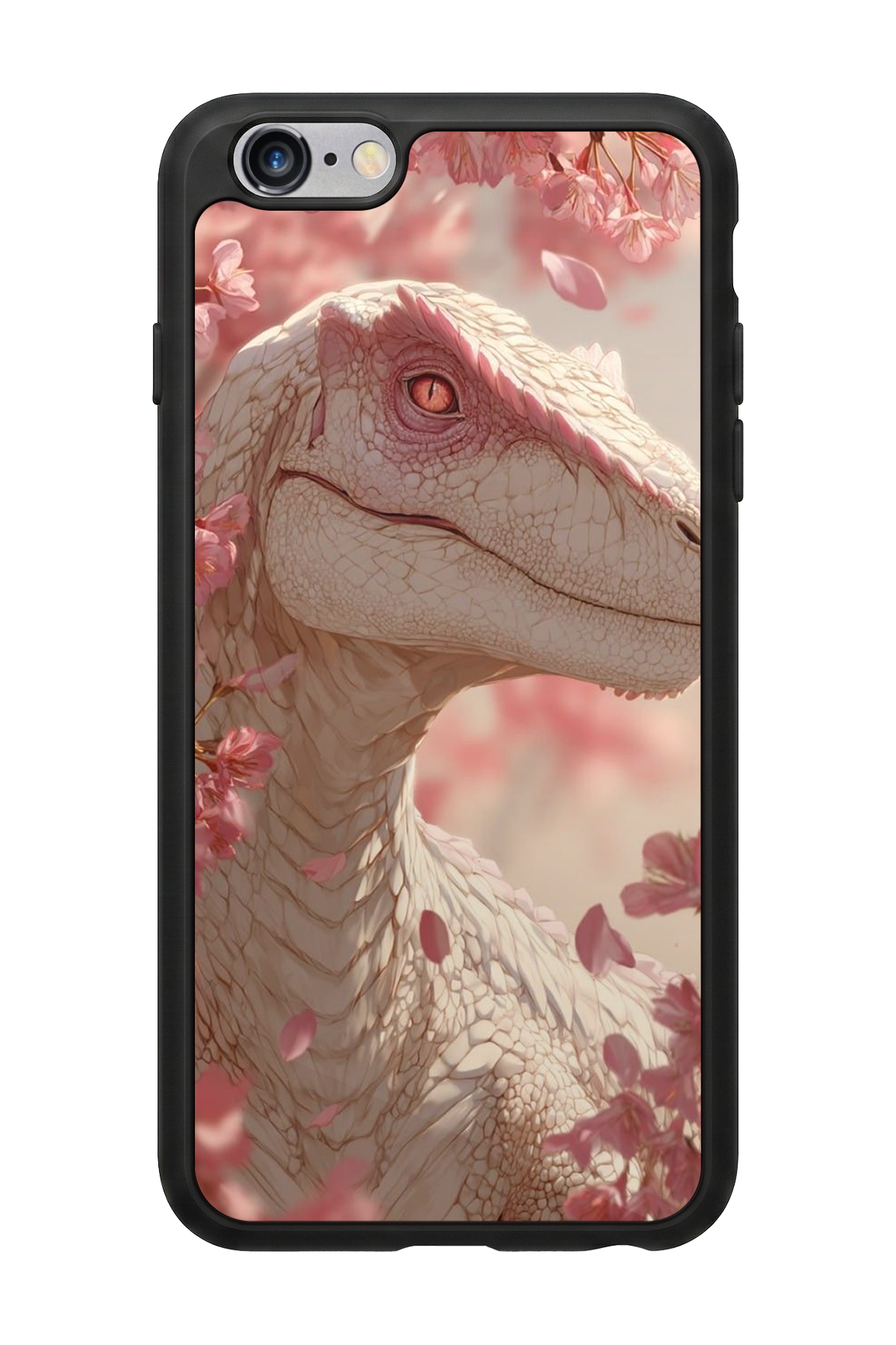 iPhone 6s Plus Uyumlu Dinazor Tasarımlı Glossy Premium Kılıf