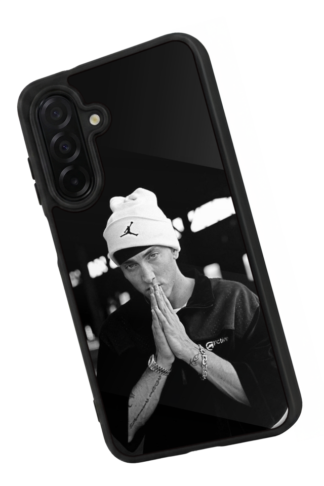 Samsung Galaxy A26 Uyumlu Eminem Tasarımlı Glossy Premium Kılıf