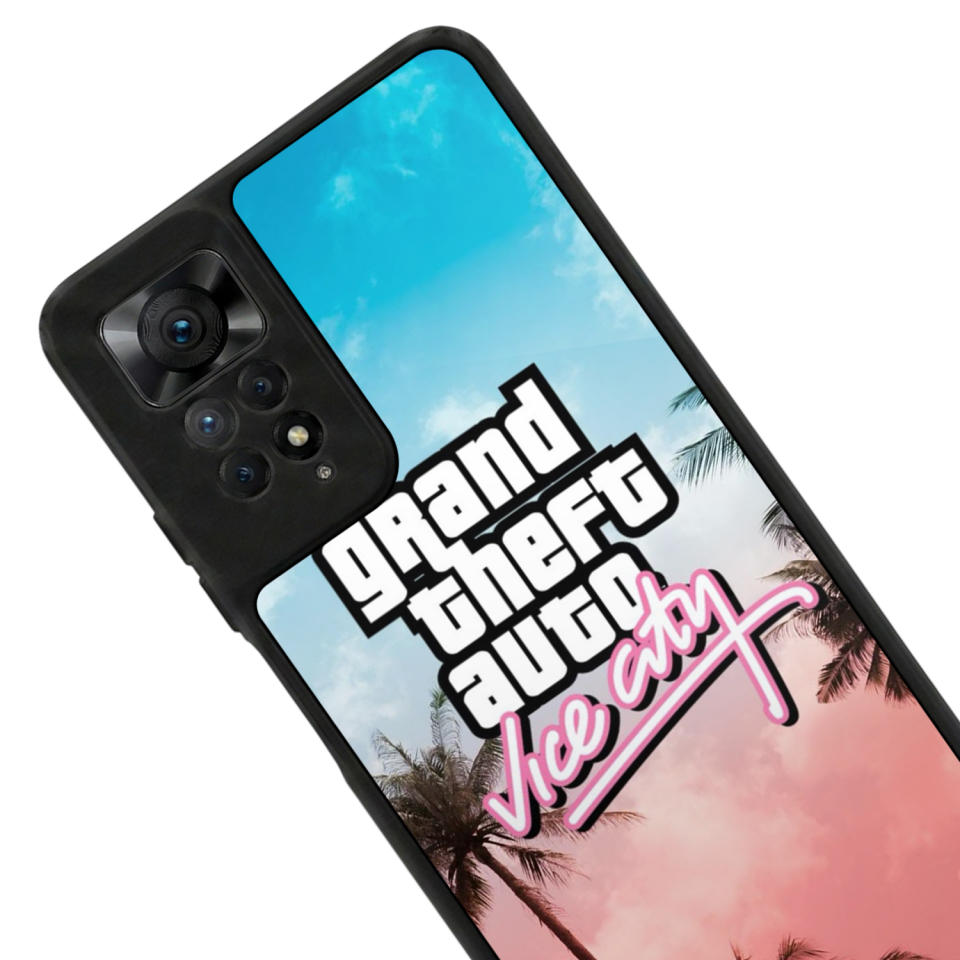Xiaomi Redmi Note 11 Pro Uyumlu GTA Tasarımlı Glossy Premium Kılıf