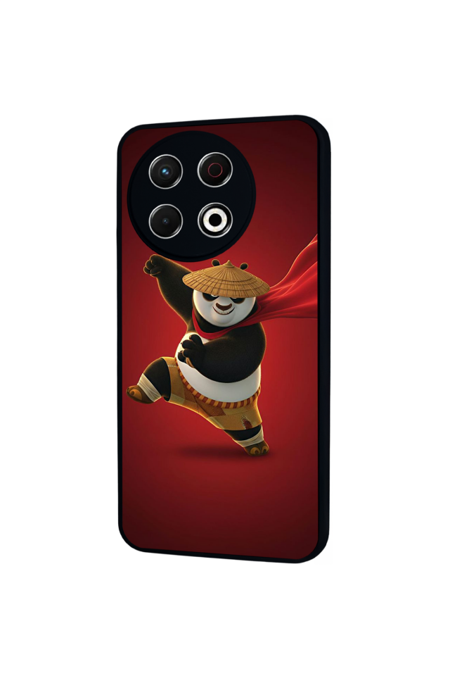 Tecno Spark 30 Pro Uyumlu Kung Fu Panda Tasarımlı Glossy Premium Kılıf