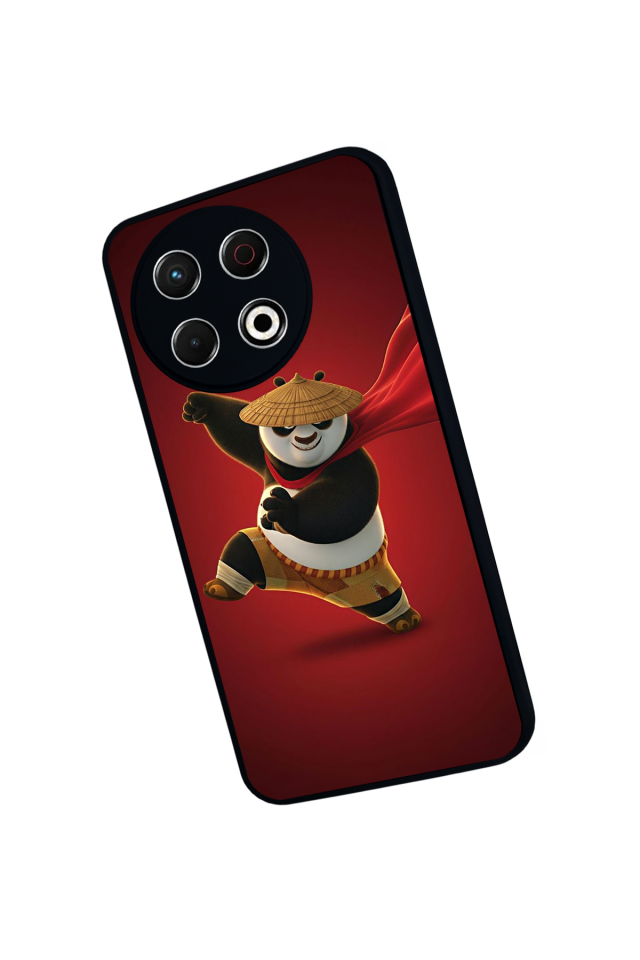Tecno Spark 30 Pro Uyumlu Kung Fu Panda Tasarımlı Glossy Premium Kılıf