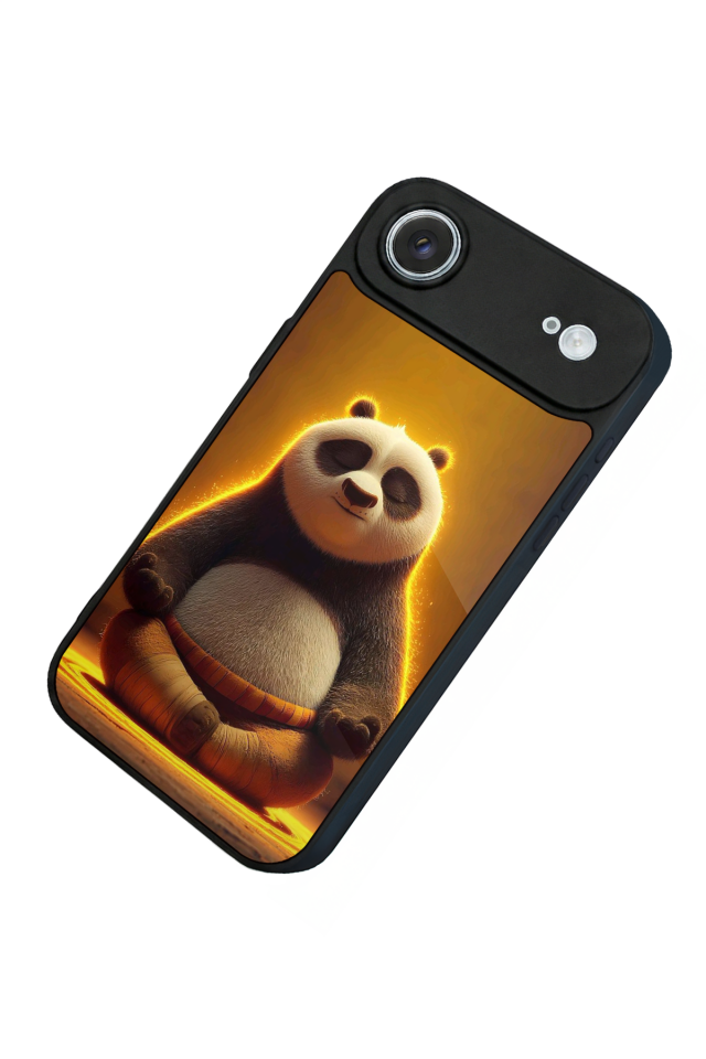 iPhone 17 Air Uyumlu Kung Fu Panda Tasarımlı Glossy Premium Kılıf