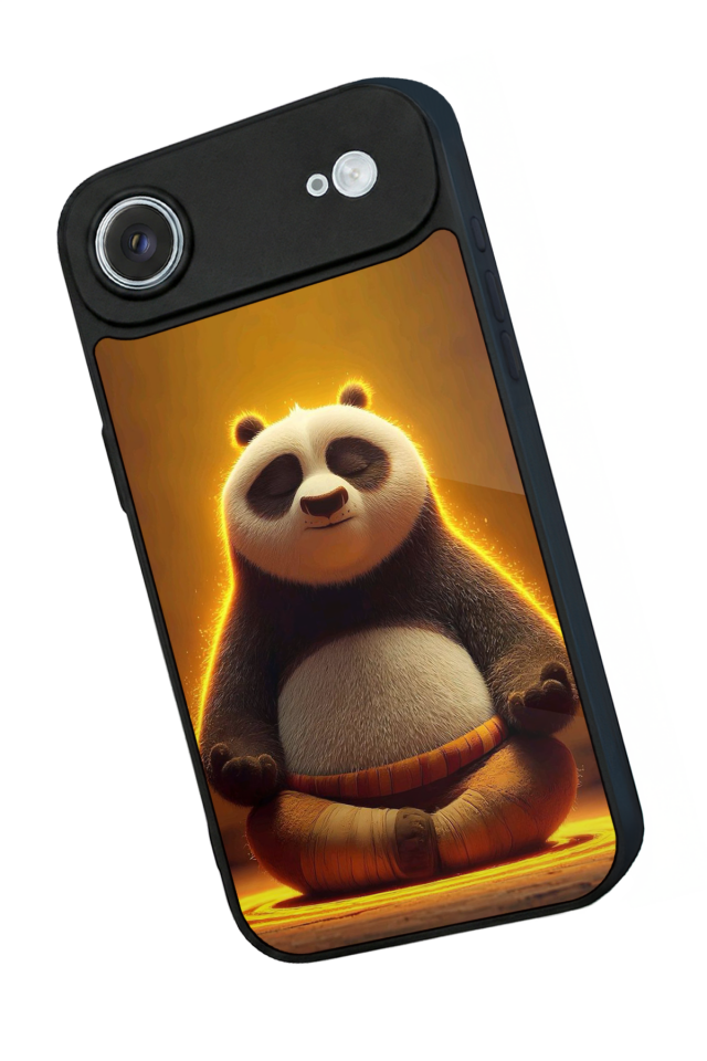 iPhone 17 Air Uyumlu Kung Fu Panda Tasarımlı Glossy Premium Kılıf