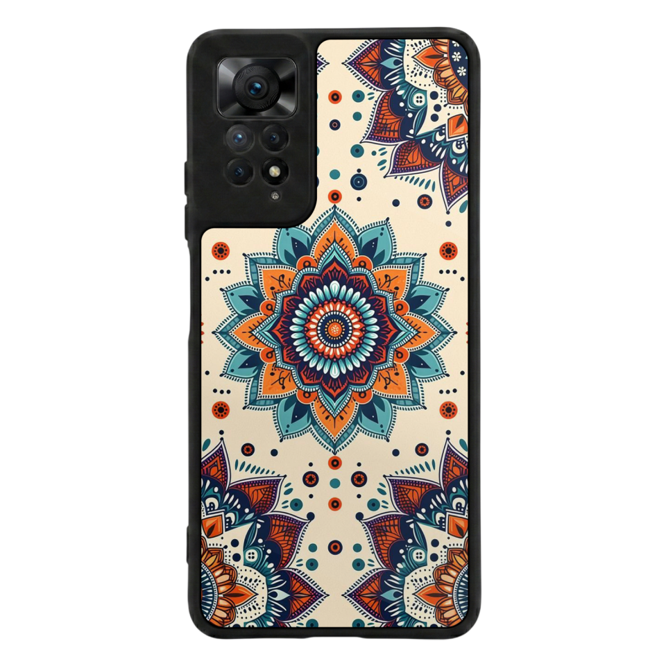 Xiaomi Redmi Note 11 Pro Uyumlu Mandala Tasarımlı Glossy Premium Kılıf