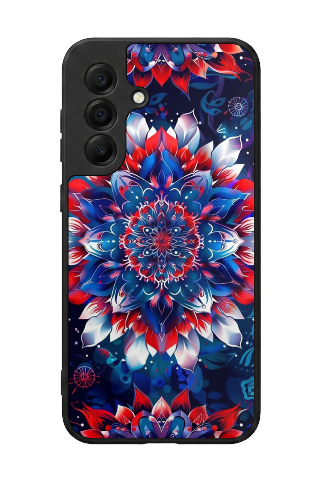 Samsung Galaxy A17 Uyumlu Mandala Tasarımlı Glossy Premium Kılıf