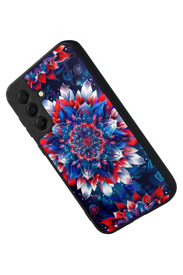 Samsung Galaxy A17 Uyumlu Mandala Tasarımlı Glossy Premium Kılıf