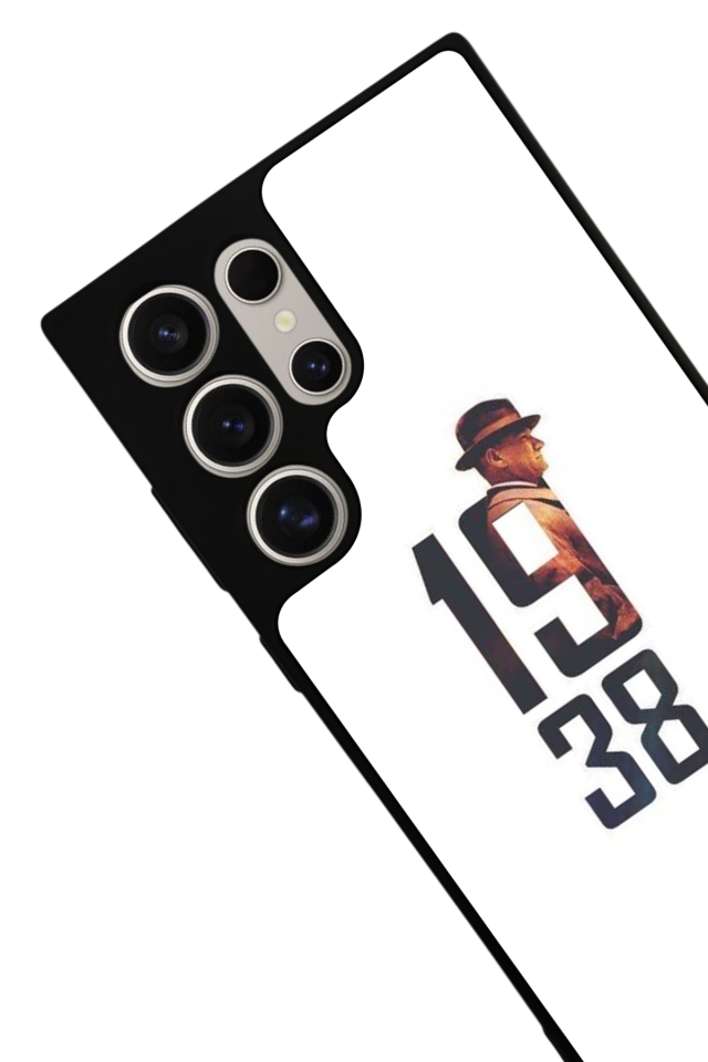 Samsung Galaxy S23 Ultra Uyumlu Mustafa Kemal Ataturk Tasarımlı Glossy Premium Kılıf