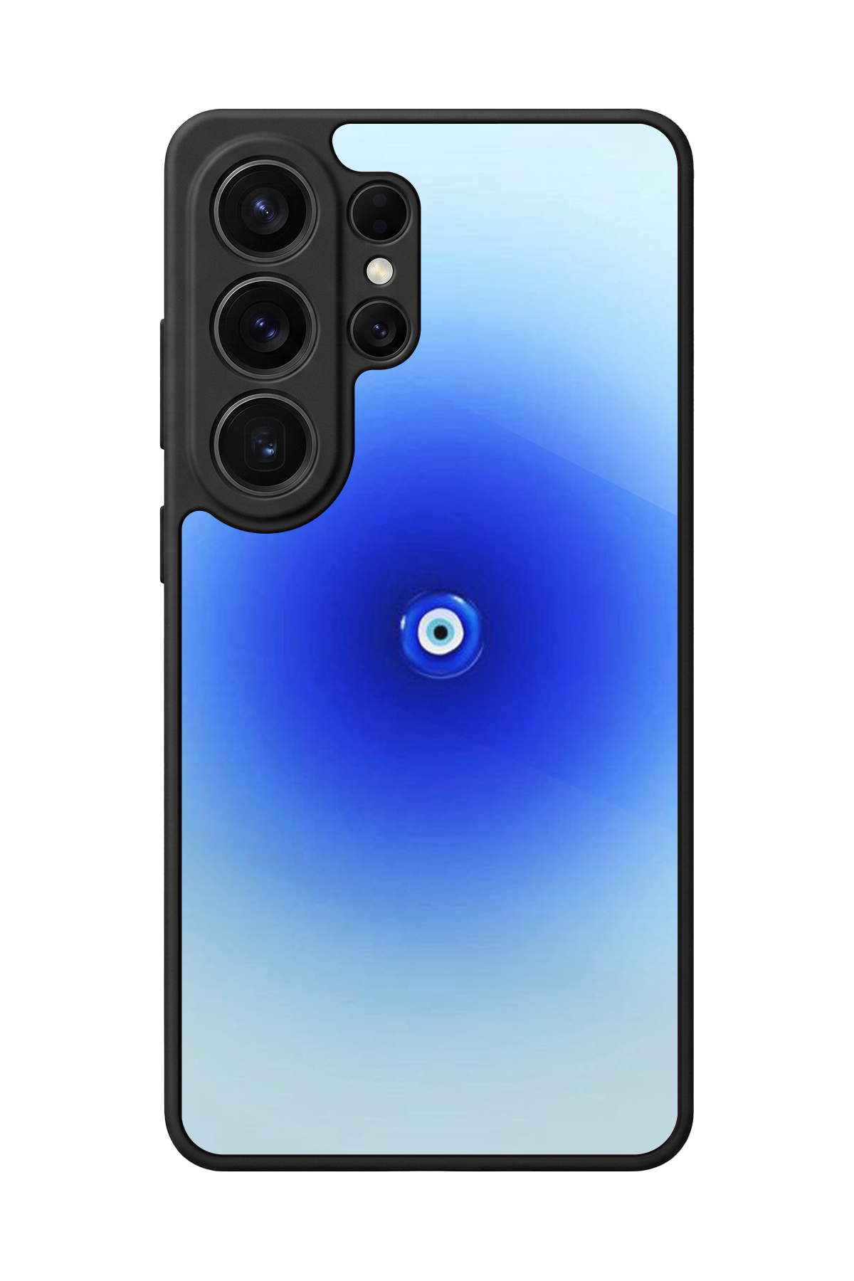 Samsung Galaxy S26 Ultra Uyumlu Nazar Tasarımlı Glossy Premium Kılıf